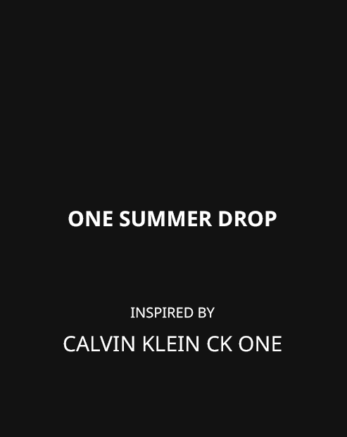 One Summer Drop